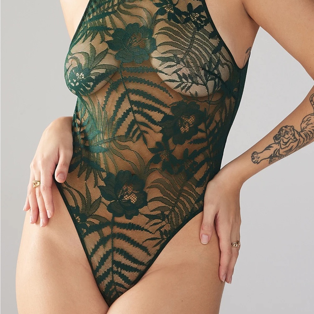 Shadowplay Lace Teddy